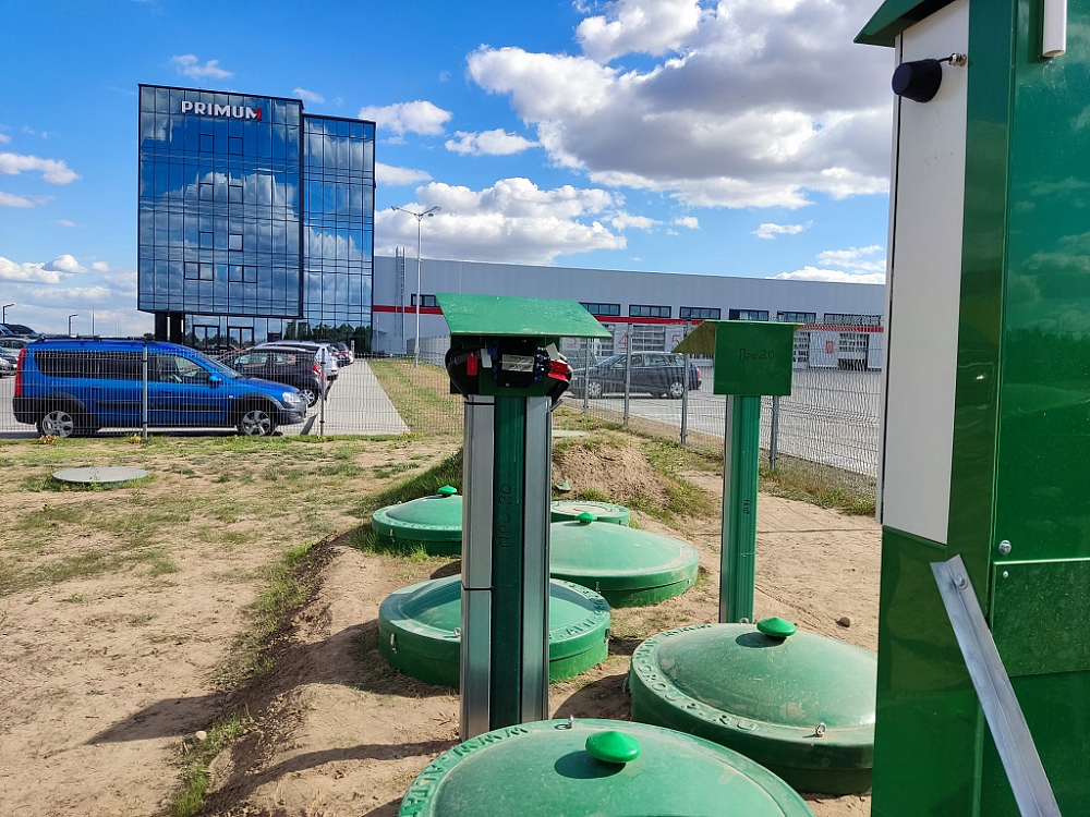 Хозяйственно-бытовой сток —  "Привольный". Логистический центр "PRIMUM", республика Беларусь. 